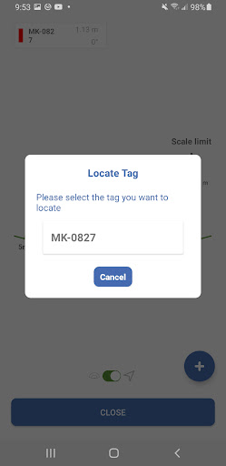 MK UWB Toolbox Screen 2