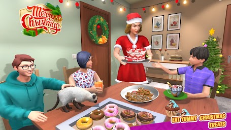 Santa Mom Happy Christmas Game