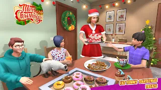 Santa Mom Happy Christmas Game - Screenshot 2
