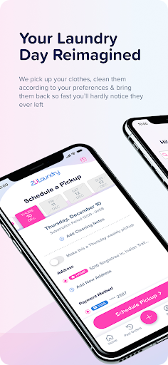 Android application 2ULaundry screenshort