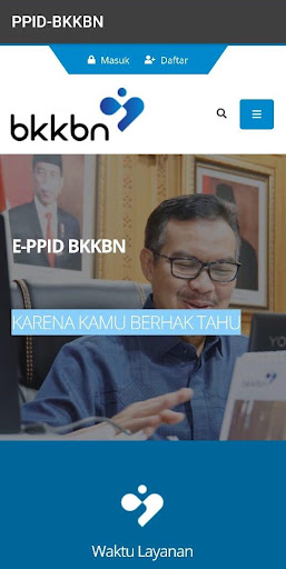 E-PPID BKKBN Screen 2