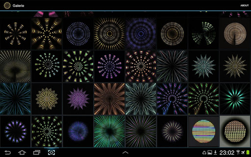 Android application Galerie screenshort