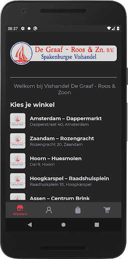 Android application De Graaf - Roos & Zn screenshort