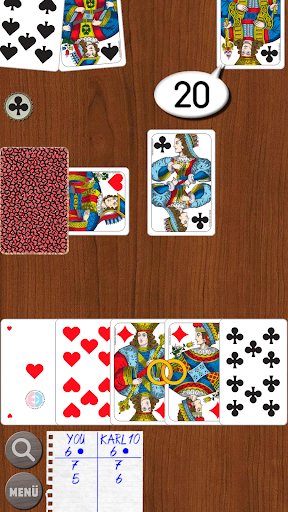 Android application Schnapsen with Karl PRO screenshort