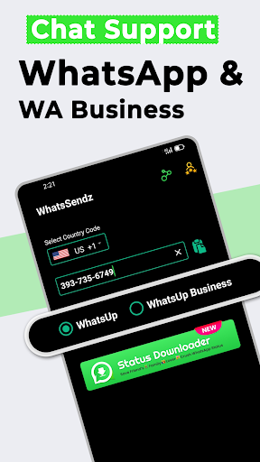 Android application Direct Message for WhatsApp screenshort