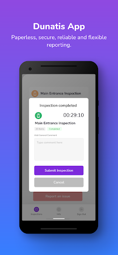Android application Dunatis - NFC enabled checks screenshort