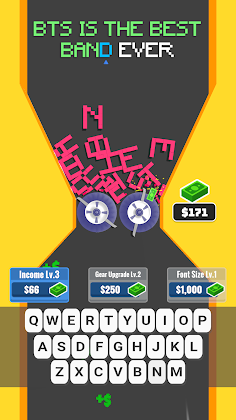 Grinding Letters - Screenshot 2