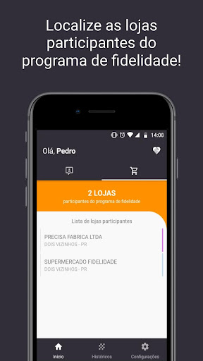 Fidelizei Screen 2