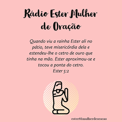 Rádio Ester Mulher de Oração logo