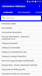 Visualização do aplicativo