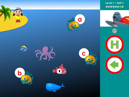 Screenshot of Oxford Phonics World: Personal