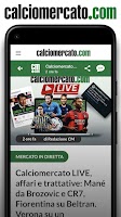 screenshot of Calciomercato.com