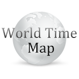 World Time Map icon