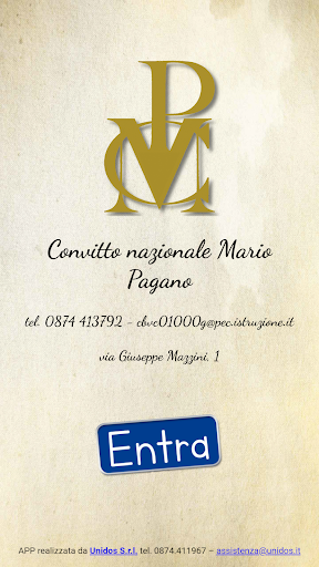 Android application Convitto Nazionale Mario Pagan screenshort
