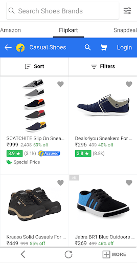 Men Shoes Shopping app Screen 2