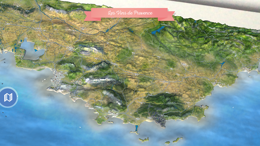 Android application Provence Wines AR screenshort