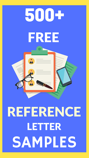 Android application Reference Letter Samples screenshort