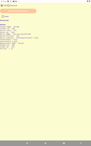 USB Detector Screen 2