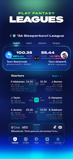 Sleeper Sports screenshot 2