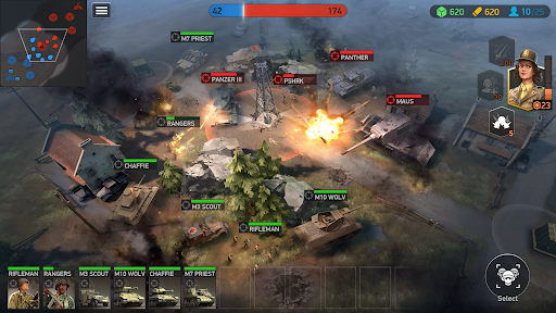 World War Commander: PvP RTS apkpoly screenshots 3