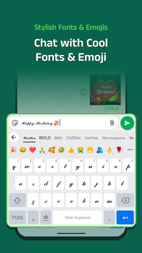 Screenshot of Desh Telugu Keyboard