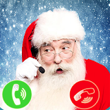 A Santa Claus Call And Gift Text icon