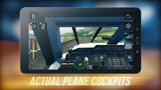 Airplane Flight Simulator Bildschirmfoto