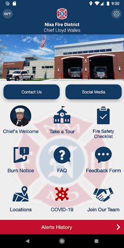 Nixa Fire District App