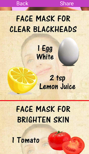 Android application Glow Face Tips screenshort