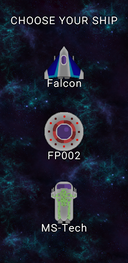 Android application Risk of Asteroids screenshort