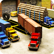 Euro Long Trailer Truck Sim 2019: Cargo Transport