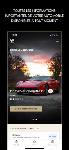 Android application CARSUP screenshort