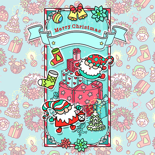 Christmas Cartoon - Wallpaper logo