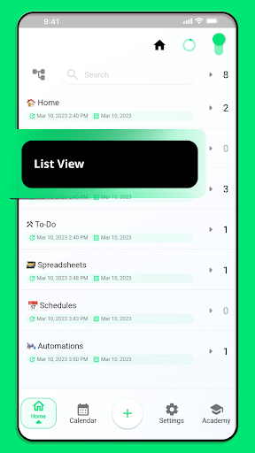 Android application Suvadia Robolist screenshort