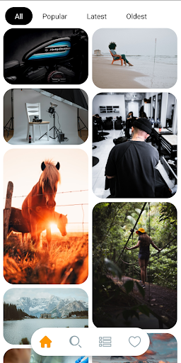 Android application 4K Live Photos & Wallpapers screenshort