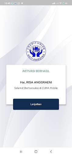 Android application Escete - CU Hati Amboina screenshort