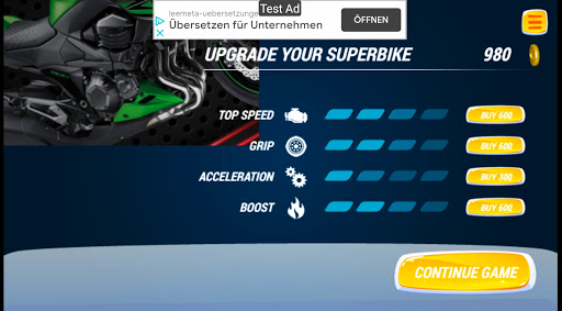 Motorbike Power Screen 2