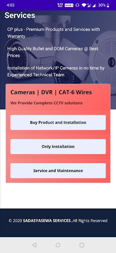 Sadasyasewa Services Screenshot 2 - AppWisp.com