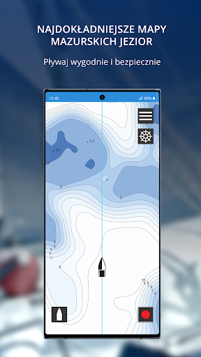 Android application Taider: mapy mazurskich jezior screenshort