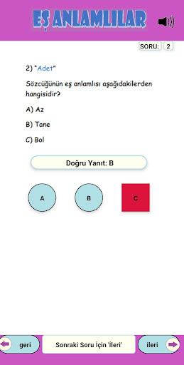 Eş Anlamlılar Screen 3