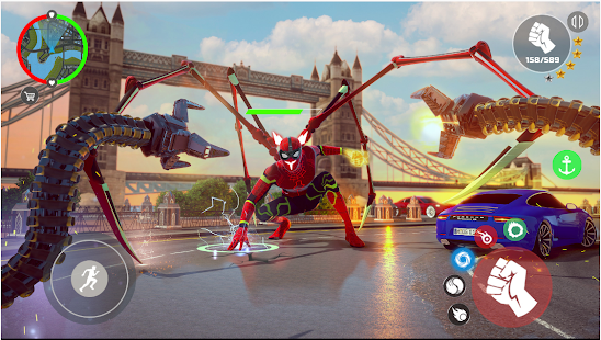 Spider Rope Hero Vice City 2.2 APK screenshots 1
