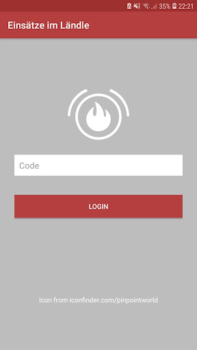 Android application Einsätze im Ländle screenshort