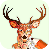 Animal Coloring Book-Enchanted Forest?️ icon