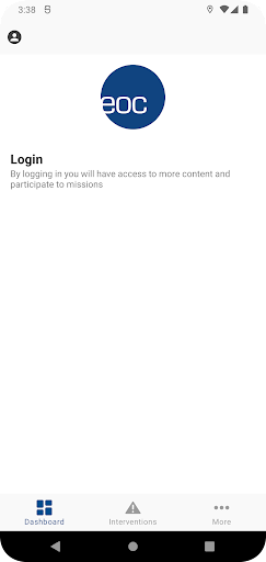 Android application Piano DIM EOC screenshort