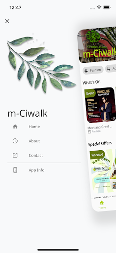 Android application m-Ciwalk screenshort