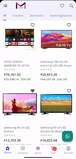 Android application mandi shop EEZY screenshort