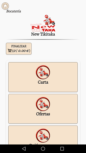 Android application Repartos newtikitaka screenshort