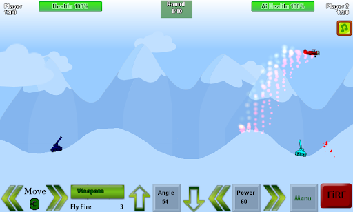 Classic Tank Wars Screen 2