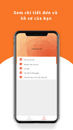 Android application RoboCash - Vay tiền nhanh screenshort