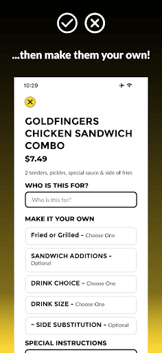 Try Goldfingers Screen 3